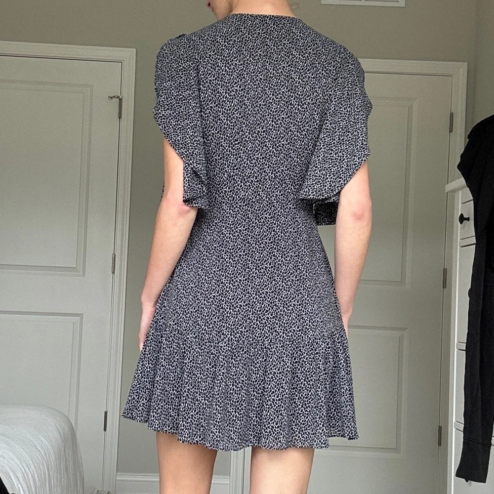 Michael Kors mini black and white dress